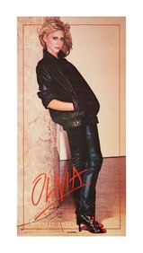 Olivia Newton-John | "Totally Hot" Signed Poster