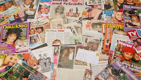 Olivia Newton-John | Newspaper Clippings and Magazines