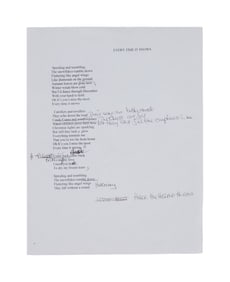 Olivia Newton-John | Annotated Lyrics for "Every Time It Snows"