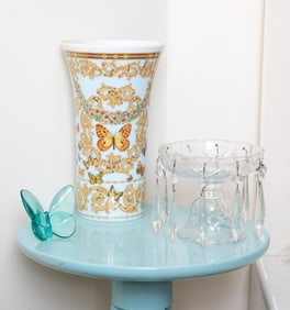 Olivia Newton-John | Rosenthal House of Versace Butterfly Vase