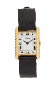 Olivia Newton-John | Asprey Ladies 18K Gold Wrist Watch