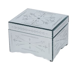 Olivia Newton-John | Mirrored Jewelry Box