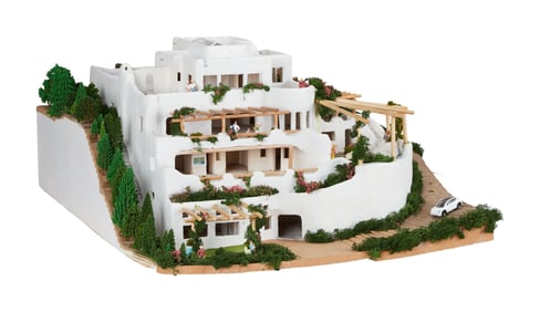 Olivia Newton-John | Complete Working Architectural Model of Malibu Home