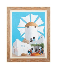 Olivia Newton-John | Robert Tyler Lee Windmill Painting