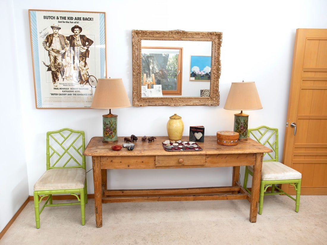 Olivia Newton-John | Provincial Style Farm Table (1 of 2)