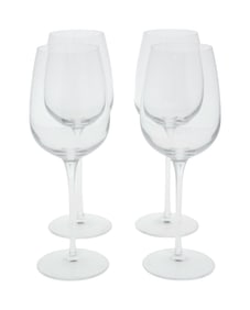 Olivia Newton-John | Tiffany & Co. Red Wine Goblets