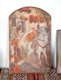 Olivia Newton-John | Man on Horse Painting