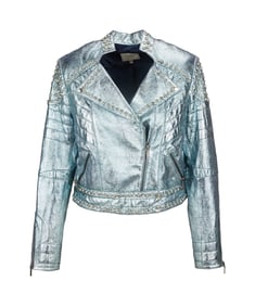 Olivia Newton-John | Bejeweled Motorcycle Jacket