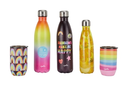 Olivia Newton-John | Colorful Water Bottles