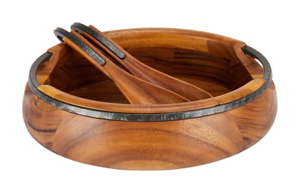 Olivia Newton-John | Unique Salad Bowl and Tongs