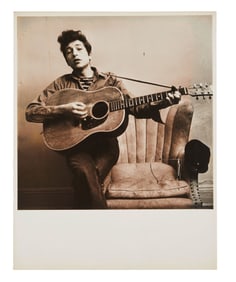 Bob Dylan | Large Vintage Photograph From Don Hunstein's 1963 Session