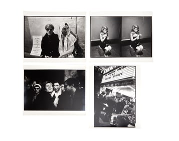 Warhol's Factory | Four Nat Finkelstein Photographs of Warhol And Other Factory Subjects