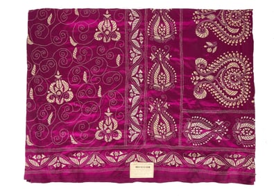 Leonard Cohen | Gifted Purple Silk Sari
