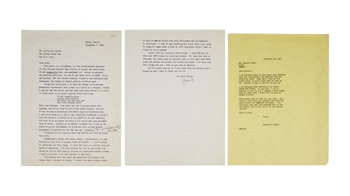 Leonard Cohen | 1963 Signed Letter With Political Commentary And Plea For Funds