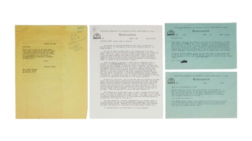 Leonard Cohen | Viking Press Memos Regarding Beautiful Losers
