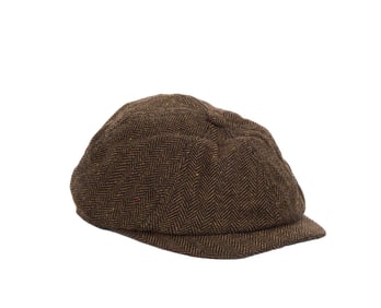 Leonard Cohen | Tweed Pageboy Cap