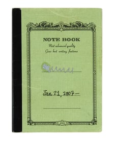 Leonard Cohen | 2007 Personal Composition Notebook