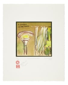 Leonard Cohen | "A Corner Of The Room" Signed And Dedicated Print