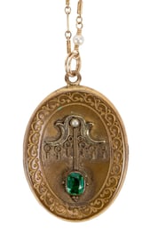 Leonard Cohen | Gifted Locket Containing A Lock Of Cohen's Hair