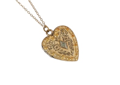 Leonard Cohen | Heart Locket Gifted to Anjani Thomas
