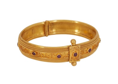 Leonard Cohen | Gold And Ruby Bracelet Gifted To Anjani Thomas