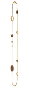 Leonard Cohen | Nanis Gold "Olga" Necklace Gifted to Anjani Thomas