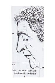 Leonard Cohen | Profile Portrait By Anjani Thomas