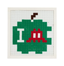 Invader | NY-133 Original New York City Street Art Mosaic