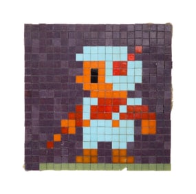 Invader | PA-744 Original Paris France Street Art Mosaic