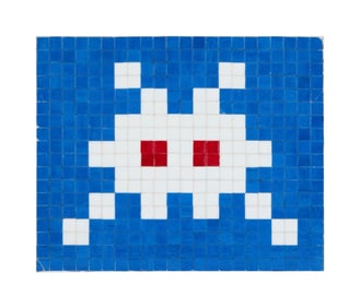 Invader | CAZ-11 Original Antibes France Street Art Mosaic