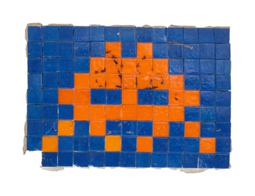 Invader | BBO-10 Original Bilbao Spain Street Art Mosaic