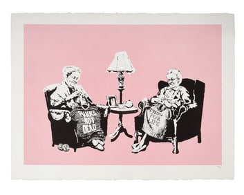 Banksy | Grannies Numbered Print