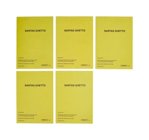 Banksy | Santa's Ghetto Exhibition 2004 Invites (5)