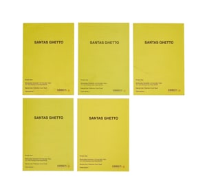 Banksy | Santa's Ghetto Exhibition 2004 Invites (5)