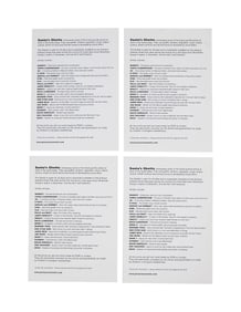 Banksy | Santa's Ghetto Exhibition 2005 Artist Lists (4)