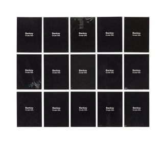 Banksy | Crude Oils Exhibition Sealed Postcard Sets (15)