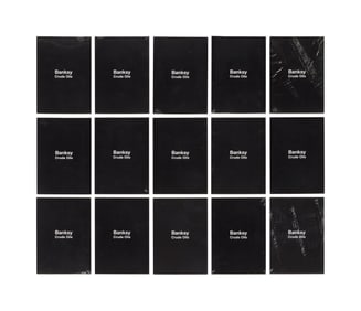 Banksy | Crude Oils Exhibition Sealed Postcard Sets (15)