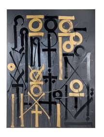 RETNA | Signed Original "Song of The Opera" Large-Scale Painting