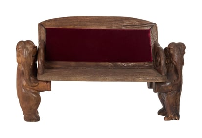 Southeast Asian-Style Elephant Bench