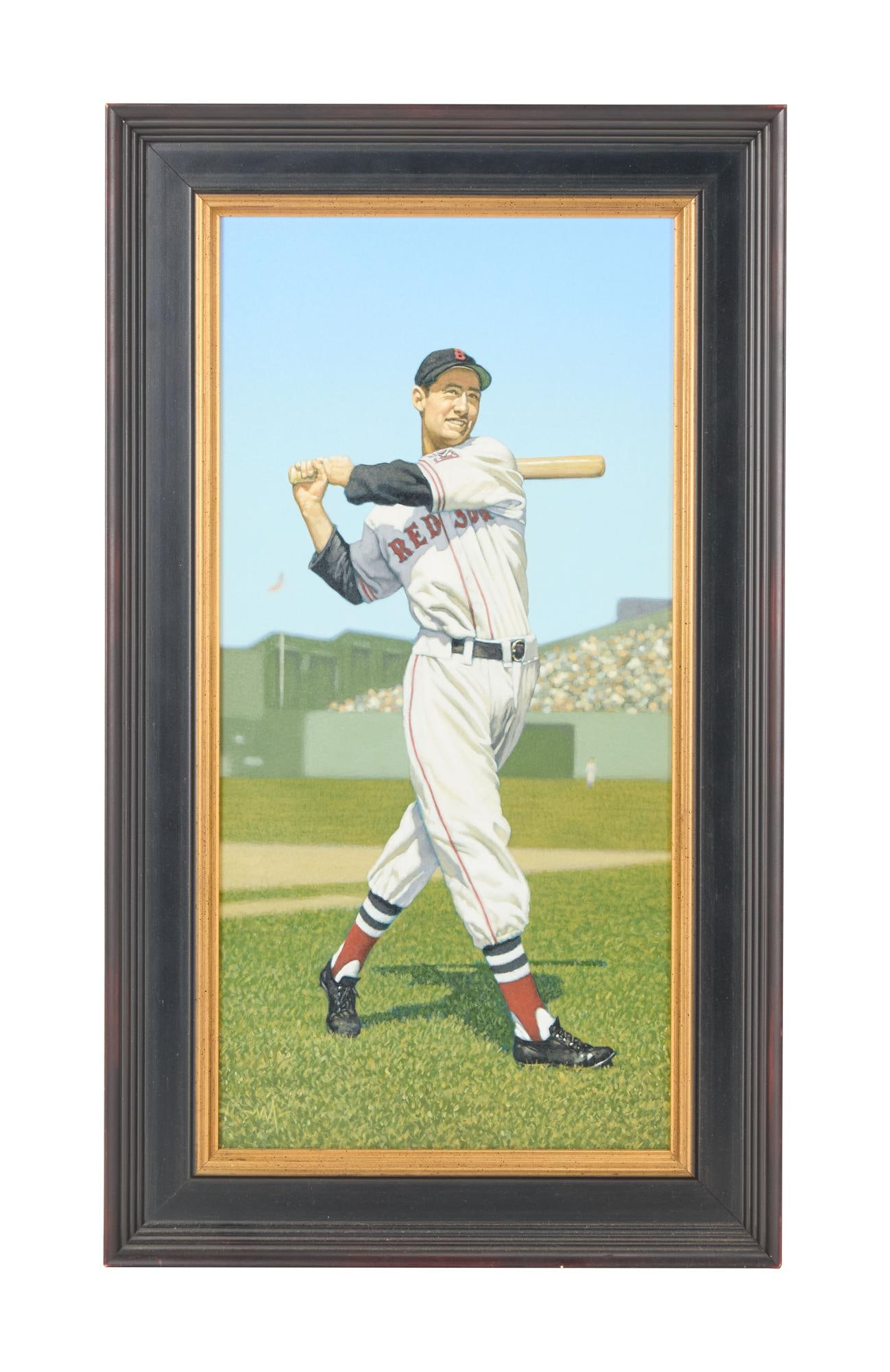 Ted Williams | Original Arthur Miller Signed "Rookie in Springtime" Painting (1 of 5)