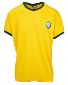 Pele | Signed Brazil Jersey (JSA)