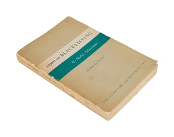 Harry Belafonte | First-Edition "Report on Blacklisting II - Radio-Television"