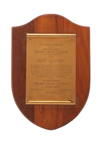 Harry Belafonte | 1957 Harlem Branch Young Men's Christian Association of New York Award