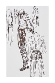 Harry Belafonte | Stage Costume Sketch by Belafonte