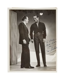 Harry Belafonte | Ed Sullivan Inscribed Promotional Photograph