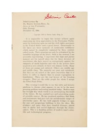 Harry Belafonte | Personal Copy of the Suppressed Issue of Dr. Martin Luther King Jr.'s Nobel
