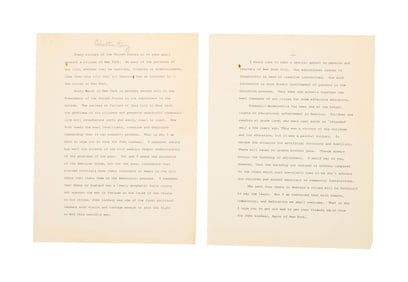 Harry Belafonte | Coretta Scott King's Endorsement of John Lindsay for Mayor of New York