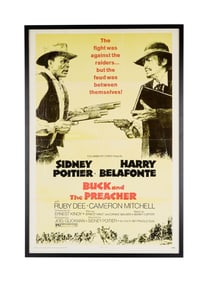 Harry Belafonte | Framed "Buck and the Preacher" Movie Poster