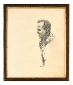 Harry Belafonte | Framed Pencil Sketch of Belafonte