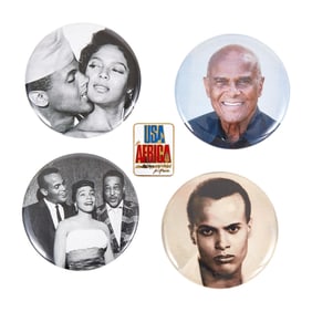 Harry Belafonte | Collection of Career-Related Buttons